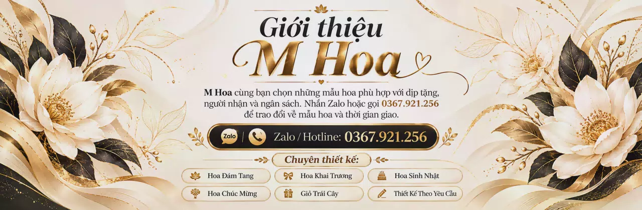 Ảnh bìa Shop hoa tươi Phường Phú Lâm Hồ Chí Minh - Hoa gửi trao, tình ở lại